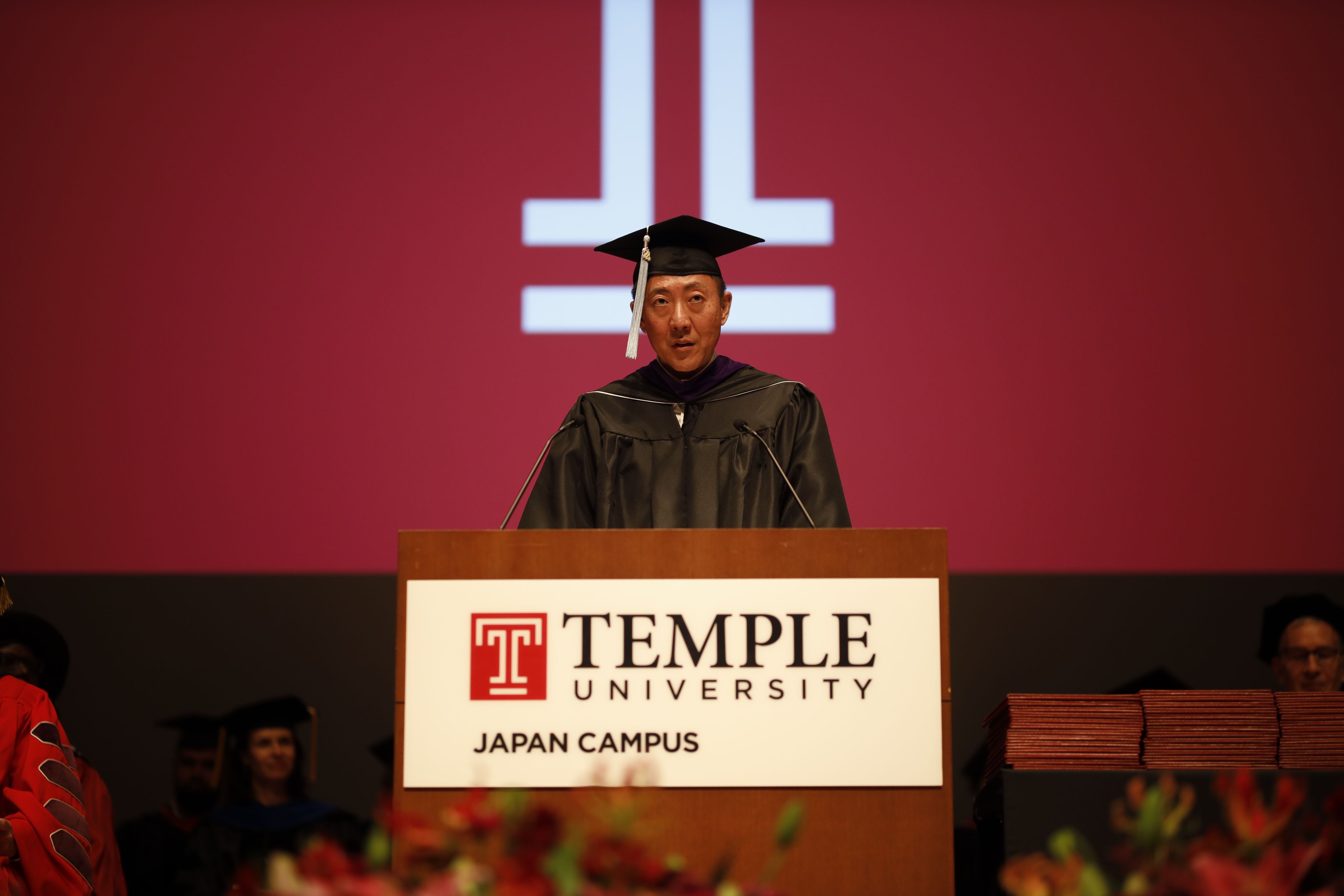 Student Speaker Masashiro Fukumoto